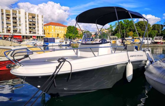 Motorboat Prince 570 Open 140ks Suzuki 140hp