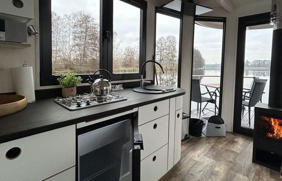 Houseboat Nautilus Hausboote Nautiki maxi 1 mit Kamin - führerscheinfrei