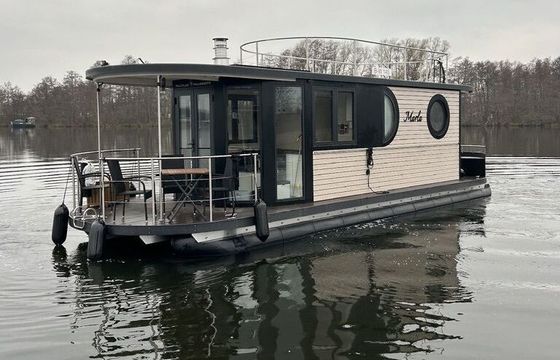 Houseboat Nautilus Hausboote Nautiki maxi 1 mit Kamin - führerscheinfrei