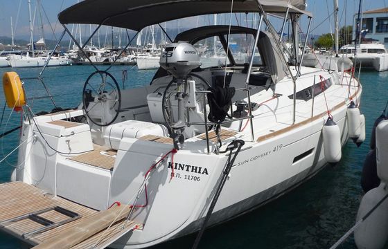 Sailboat Jeanneau Sun Odyssey 419 12.34m