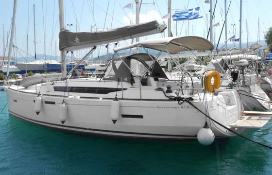 Sailboat Jeanneau Sun Odyssey 419 12.34m