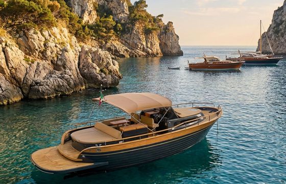 Motorboat Nautica Esposito Gozzo Positano Open 500hp