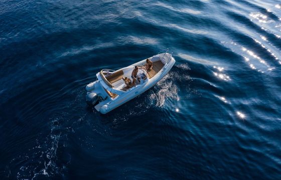 Motorboat Aquamax B-23f 250hp