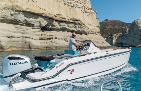 Motorboat compass 7S 225hp