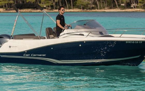 Motorboat Jeanneau Cap Camarat 6.5 wa 200hp
