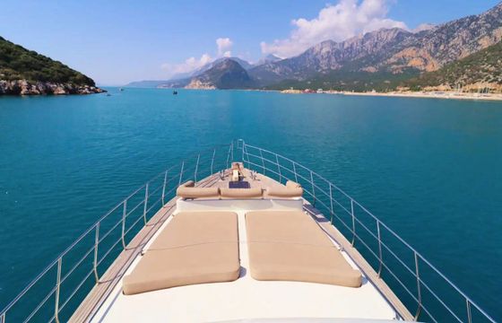 Gulet Custom Private Antalya 24 guest 5m