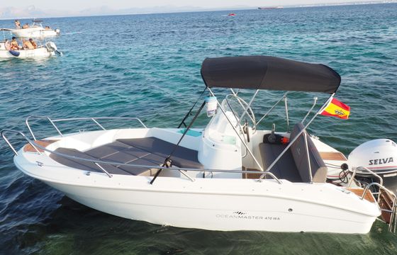 Motorboat OceanMaster 470 40hp