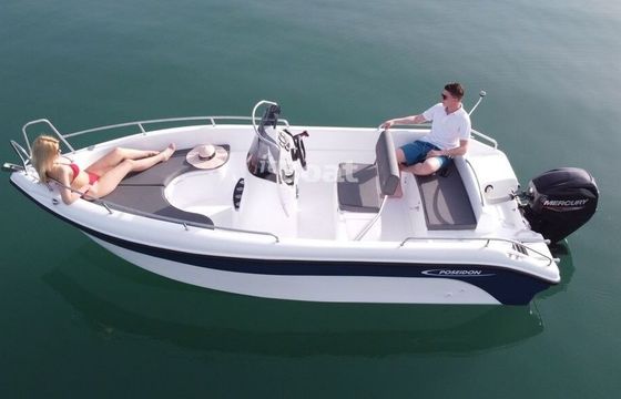 Boat without licence Poseidon Blue Water 170 30hp