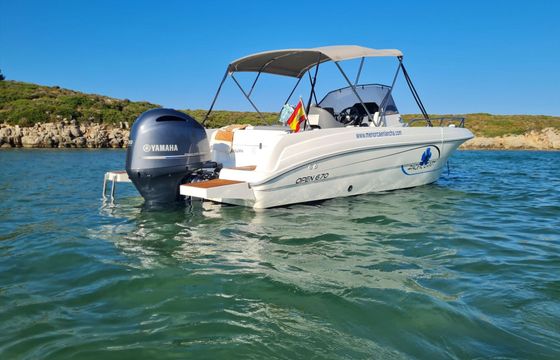 Motorboat Pacific Craft Open 670 200hp