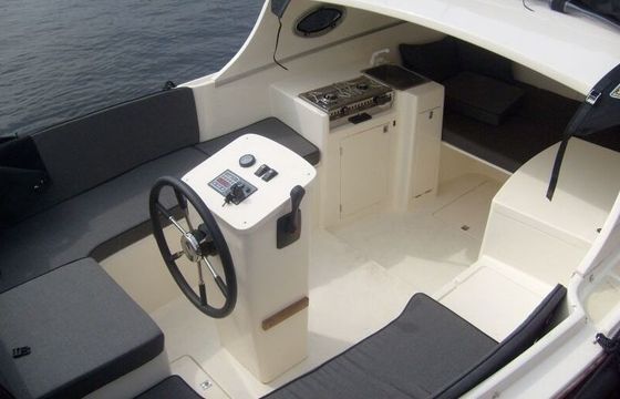 Motorboat Rivercruise Hardtop 15hp