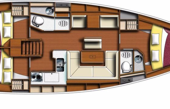 Sailboat Jeanneau Sun Odyssey 419 12m