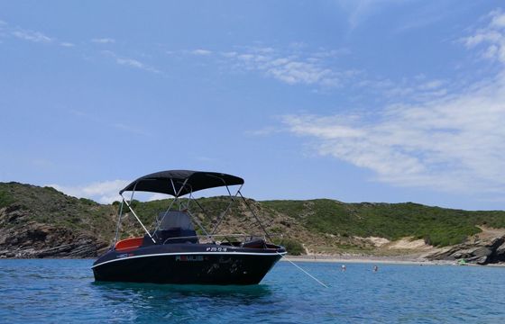 Boat without licence  Remus 450 Black 15hp
