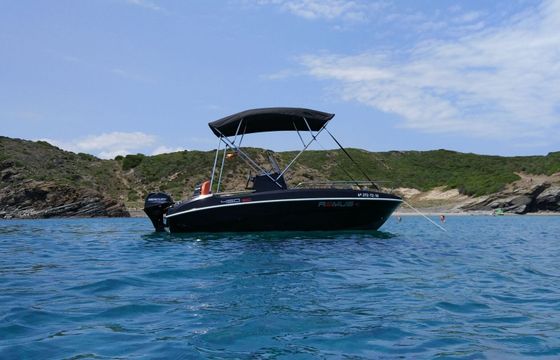 Boat without licence  Remus 450 Black 15hp