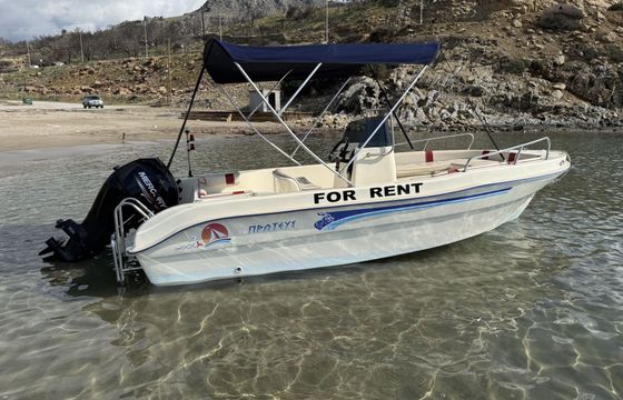Boat without licence  Proteus Limeni 500 30hp