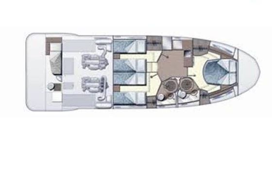 Motorboat Azimut 47 fly 1150hp