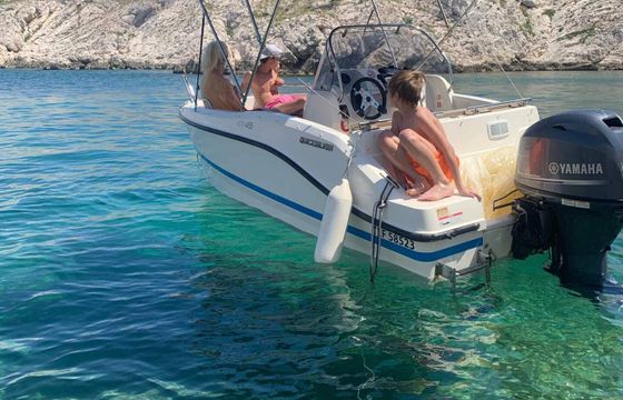 Motorboat QUICKSILVER Activ 455 50hp