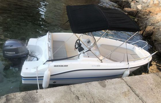 Motorboat QUICKSILVER Activ 455 50hp