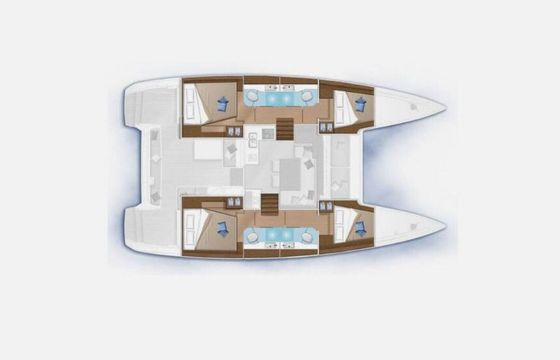 Catamaran Lagoon 40 11.8m