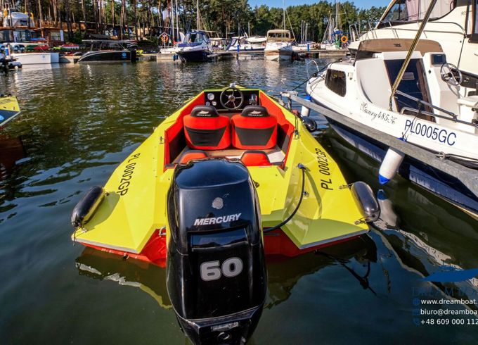 Motorboat H1 Stealth 60 60hp