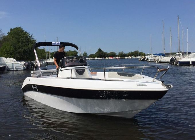 Boat without licence  Aquabat Sport Line 21 Open 40hp