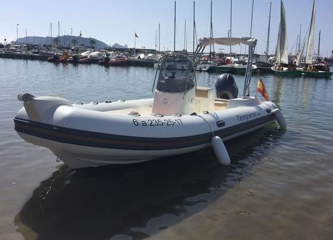 Motorboat CAPELLI Tempest 600 130hp