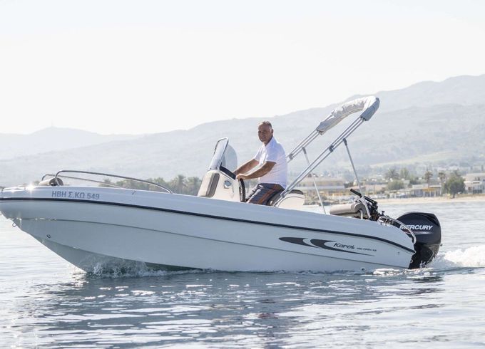 Boat without licence  Karel 480 OPEN XS 30hp