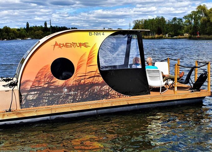 Boat without licence  Nautilus Hausboote Adventure führerscheinfrei 15hp
