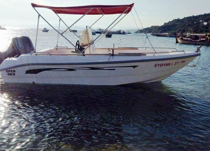 Boat without licence  Poseidonas Open 480 30hp