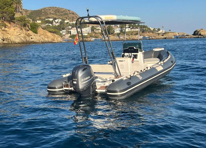 Motorboat Tiger Marine Topline 650 150hp