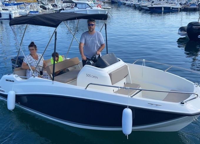 Motorboat Quicksilver 505 open 2022 80hp