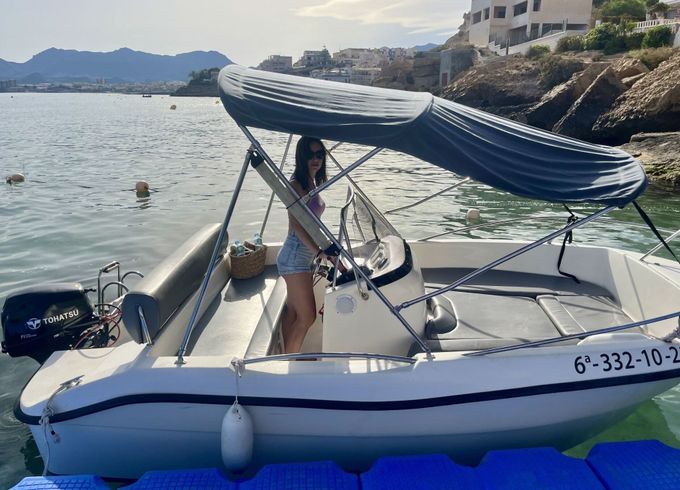 Boat without licence  mareti 4,5 15hp