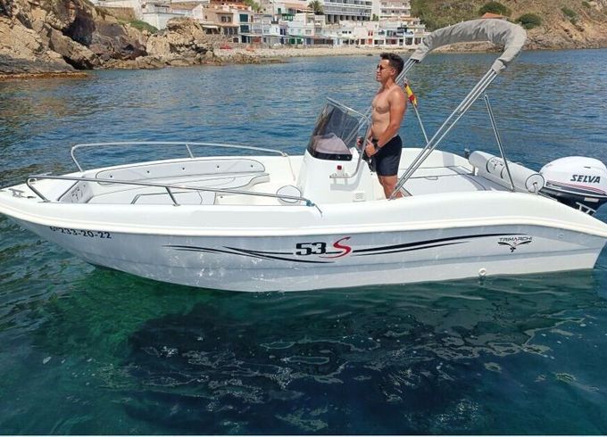 Boat without licence  Trimarchi 53S 15hp