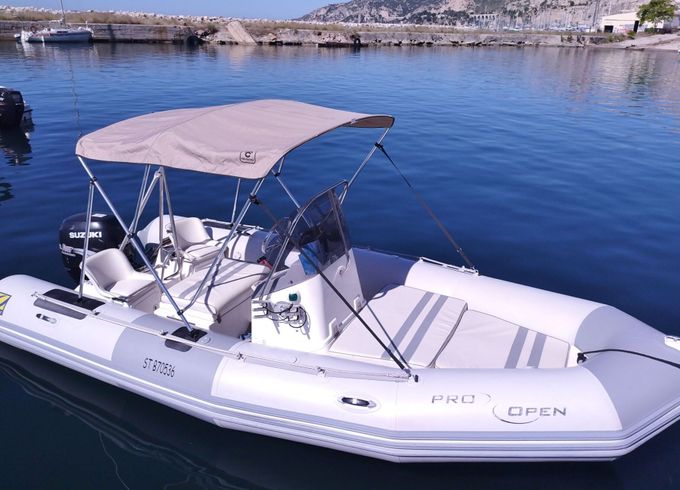 RIB Zodiac Pro Open 550 115hp