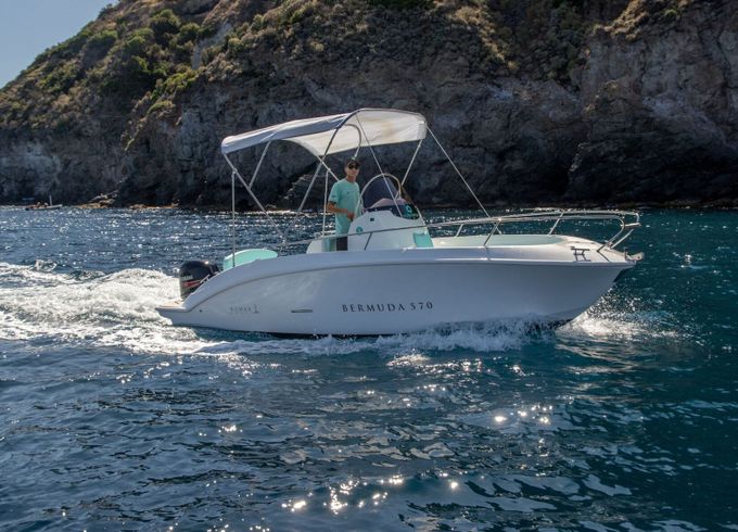 Boat without licence  Romar BERMUDA 570 40hp