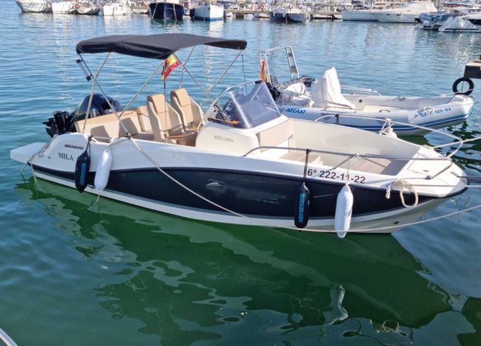 Motorboat Quicksilver Activ 605 Open 115hp