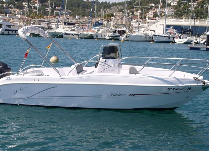 Motorboat Bluline 21 Open 200hp