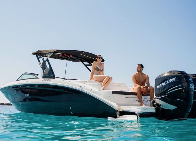 Motorboat Sea Ray 290 450hp