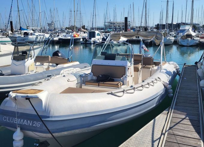 RIB Joker Boat clubman 26 spécial 275hp