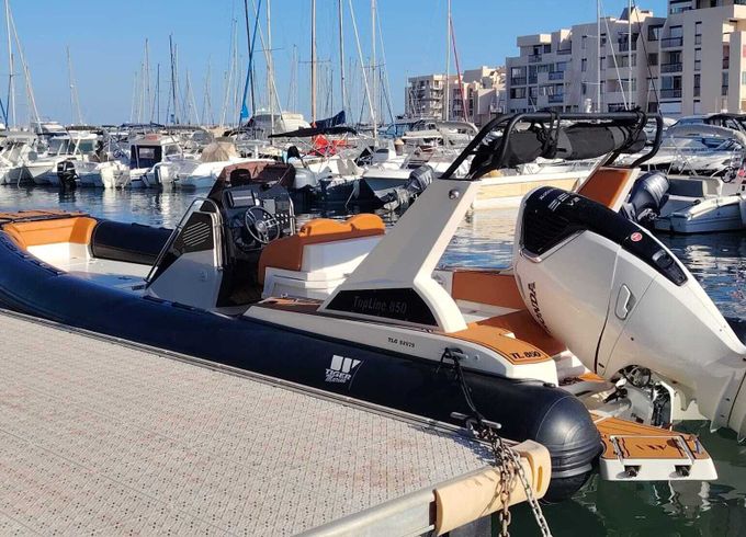 RIB Tiger Marine 850 Top Line 28hp