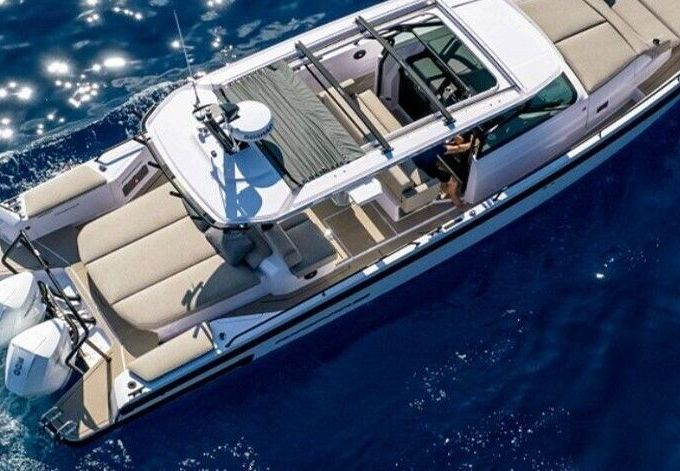Motorboat Axopar 37 Sun Top Mediterranna Edition 600hp