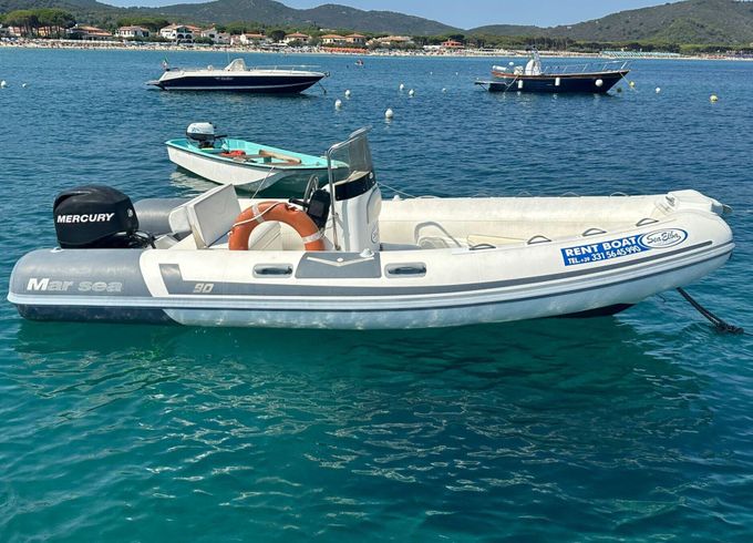 Boat without licence  Marsea SP80 40hp