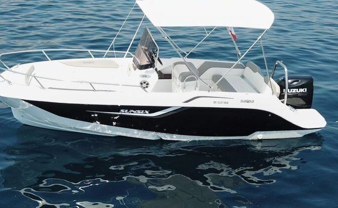 Motorboat Salpa SUNSIX 140hp