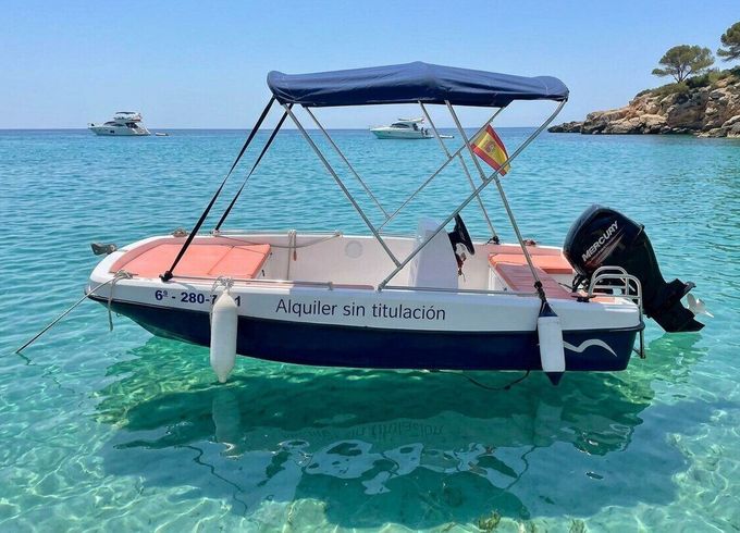 Boat without licence  Bond Yacht 13 15hp