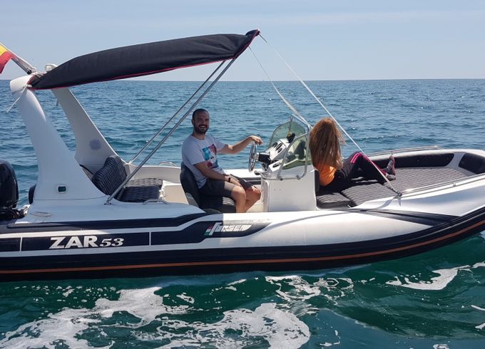 Motorboat ZAR 53 115hp