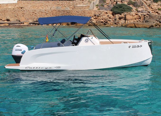 Motorboat cattleya x6 cabin 115hp
