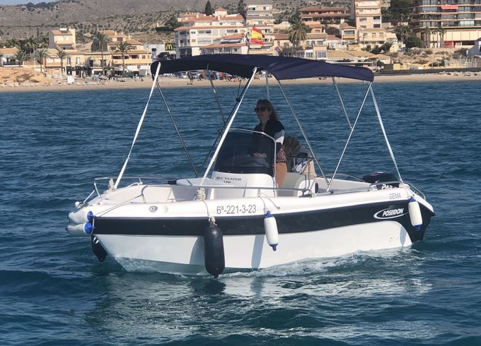 Boat without licence  Poseidon Boats Blu Water 170 15hp