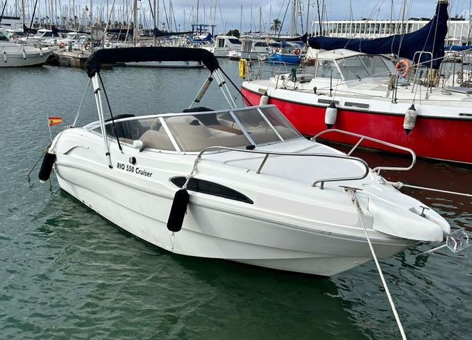 Motorboat Rio 550 cruisser 90hp