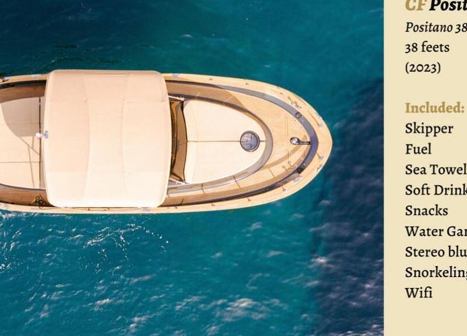 Motorboat ESPOSITO POSITANO 38 740hp