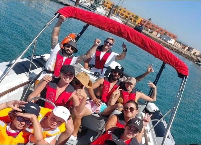 Boat trip to the Benagil Cave