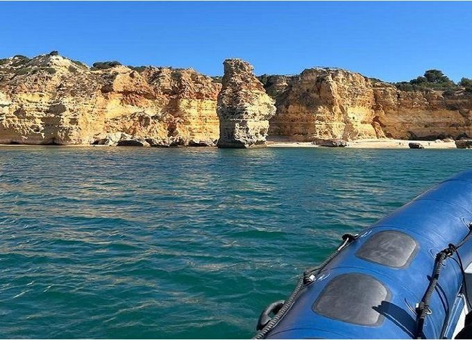 Boat trip to the Benagil Cave